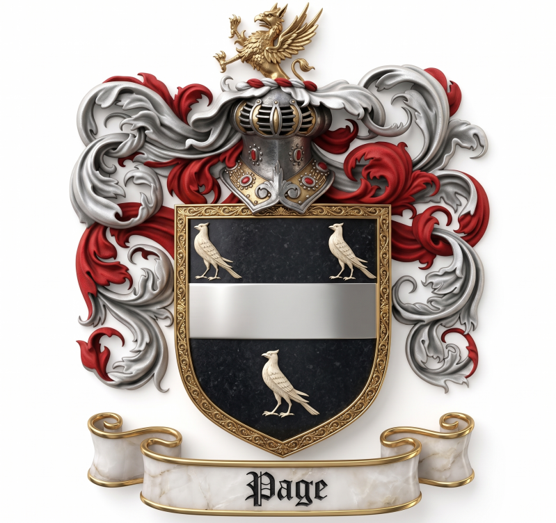 Page Family Crest
