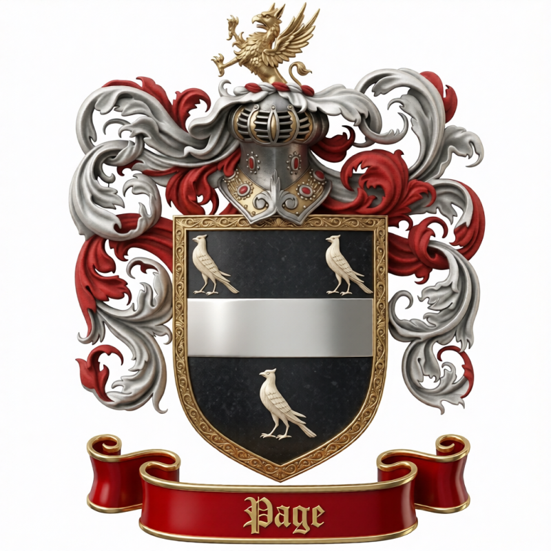 Page Family Crest - 2
