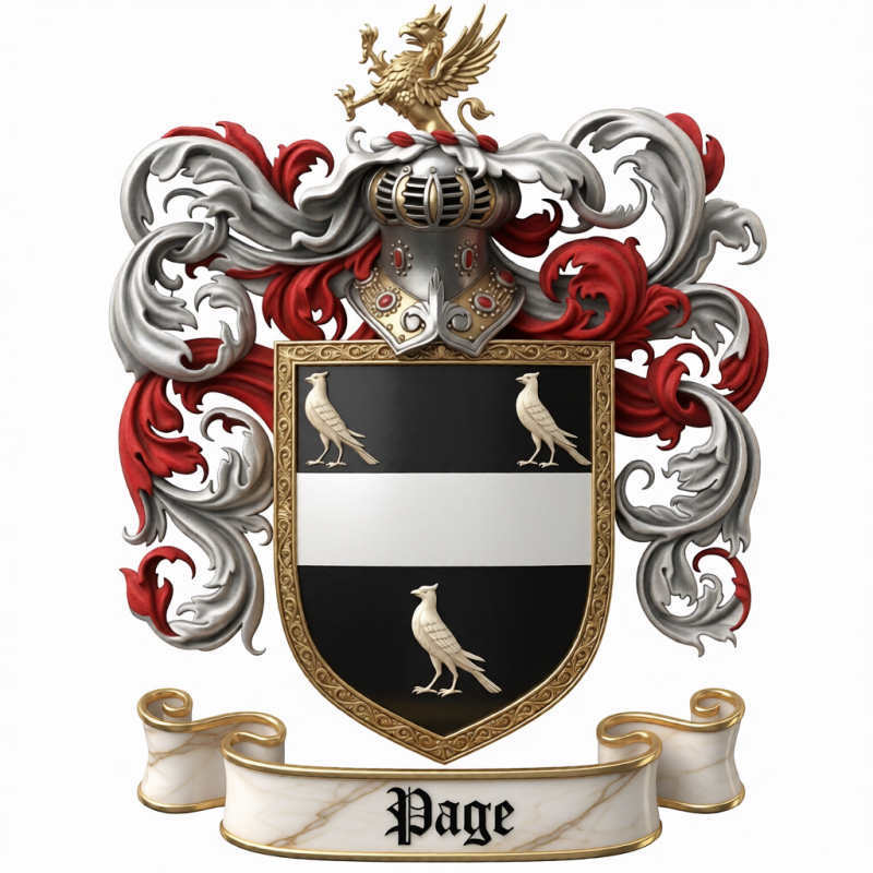 Page Family Crest a1
