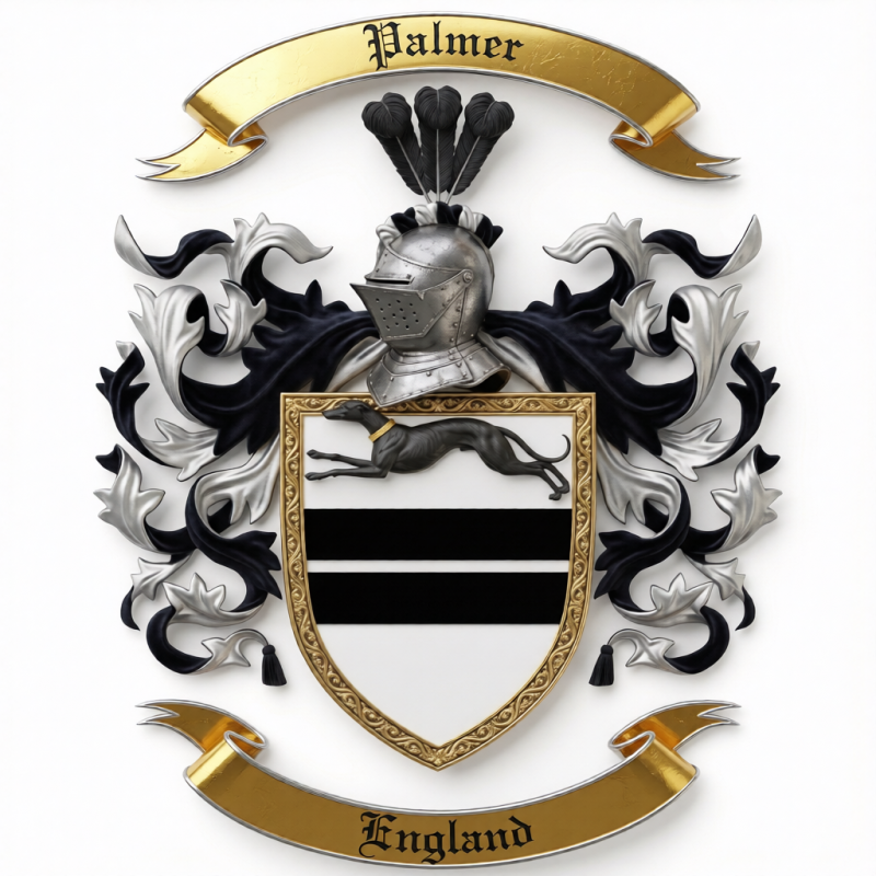 Palmer Family Crest - 2
