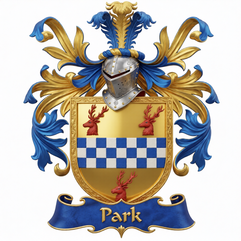 Park Family Crest - 4
