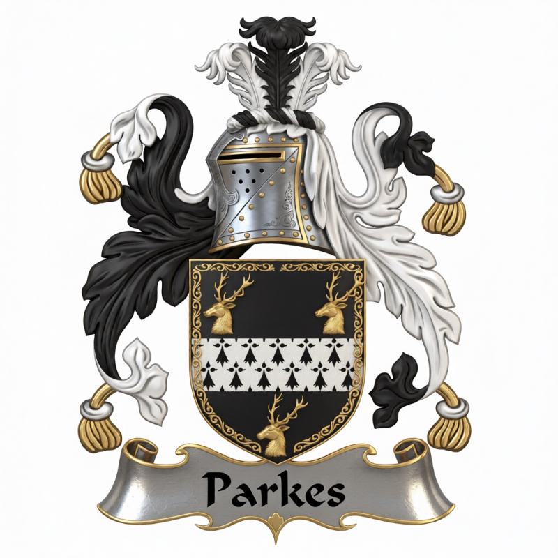 Parkes Family Crest - 2
