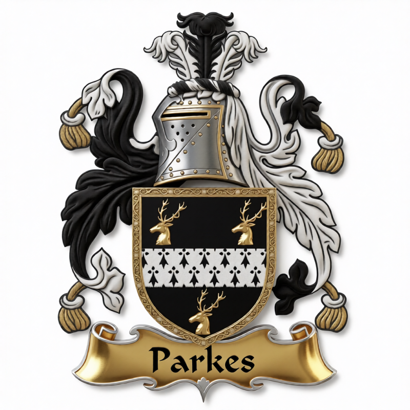 Parkes Family Crest - 2
