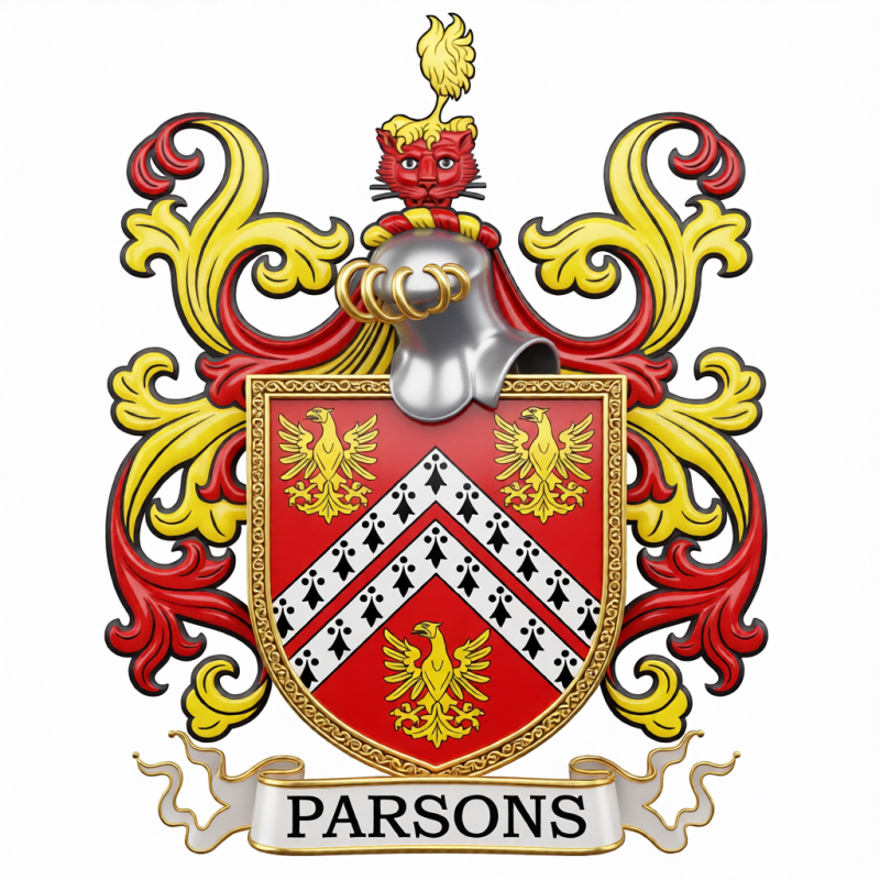 Parsons Family Crest - 0
