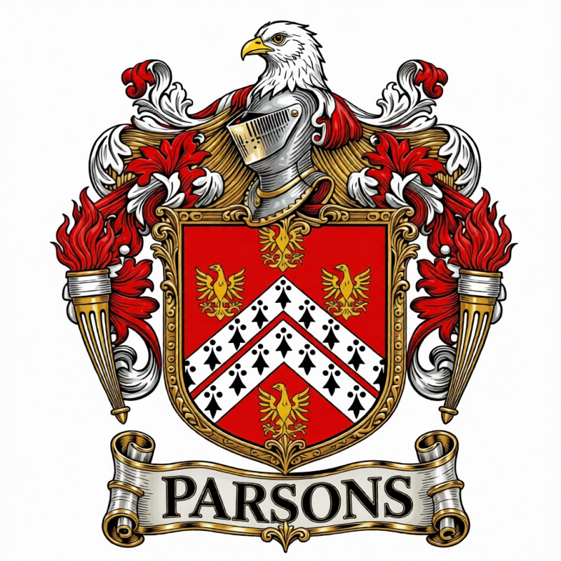 Parsons Family Crest - 1
