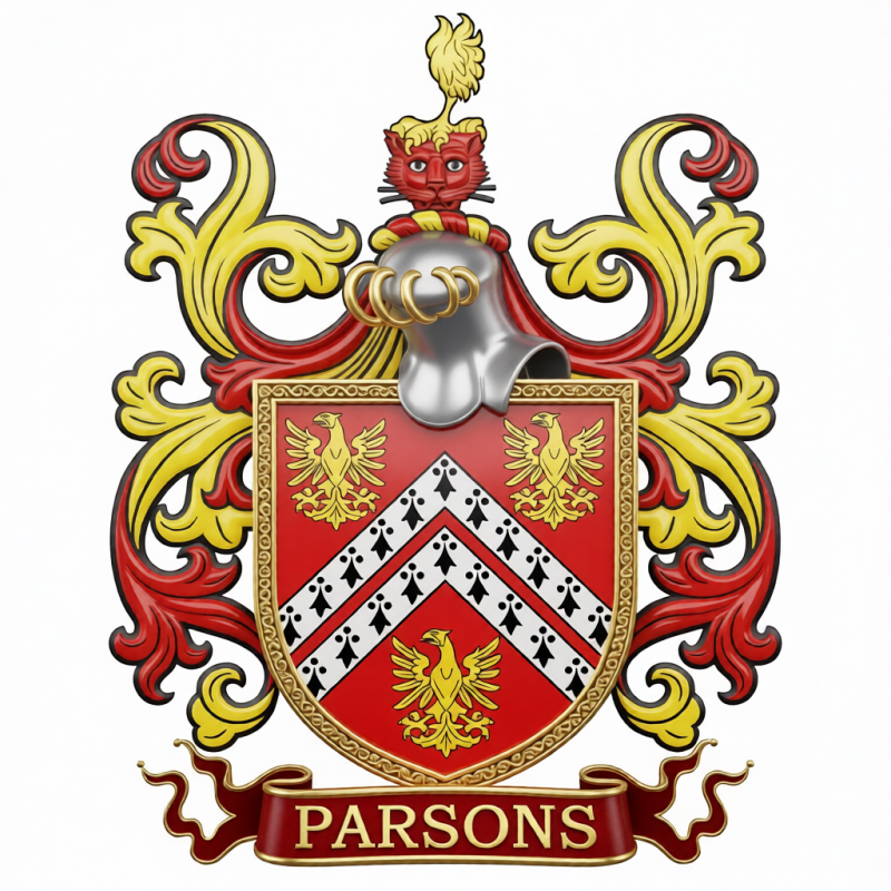Parsons Family Crest - 3
