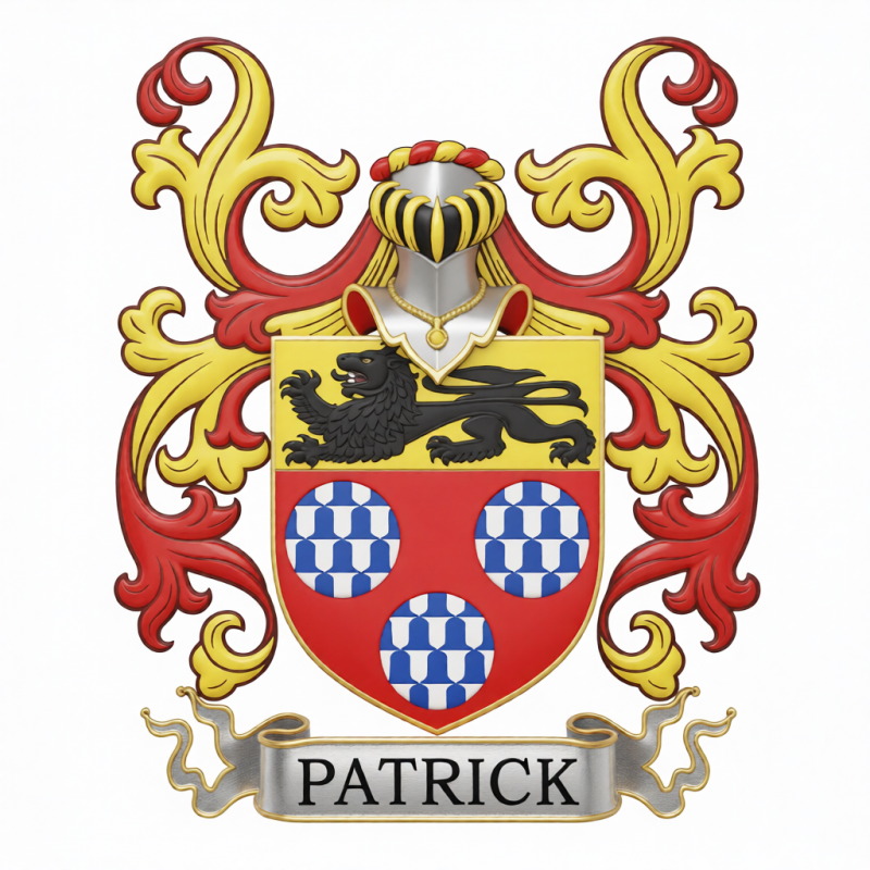 Patrick Family Crest - 1
