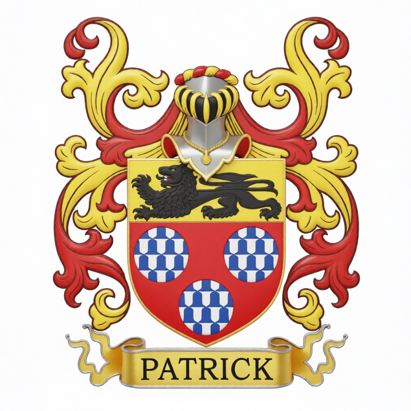 Patrick Family Crest - 2
