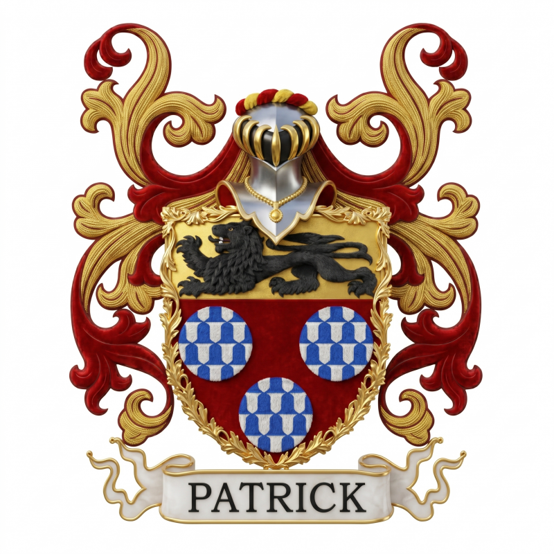 Patrick Family Crest - 5
