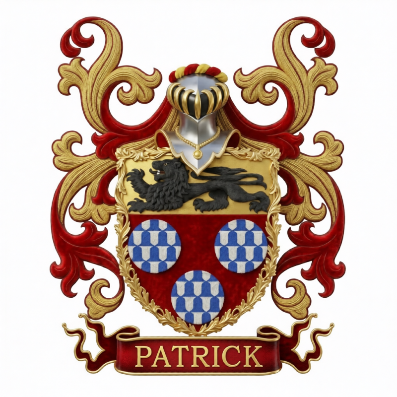 Patrick Family Crest - 8
