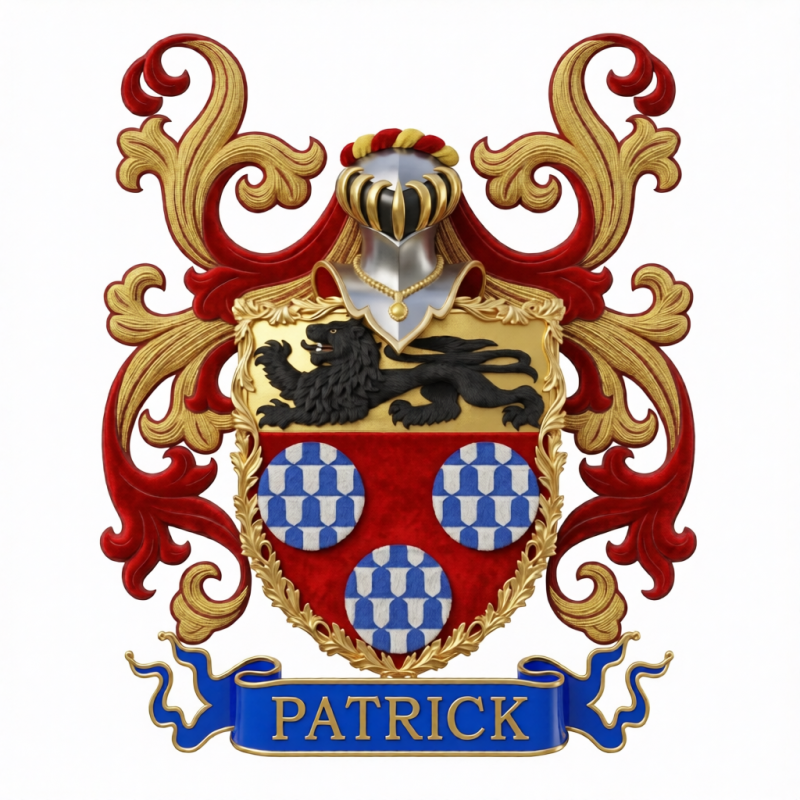 Patrick Family Crest - 9
