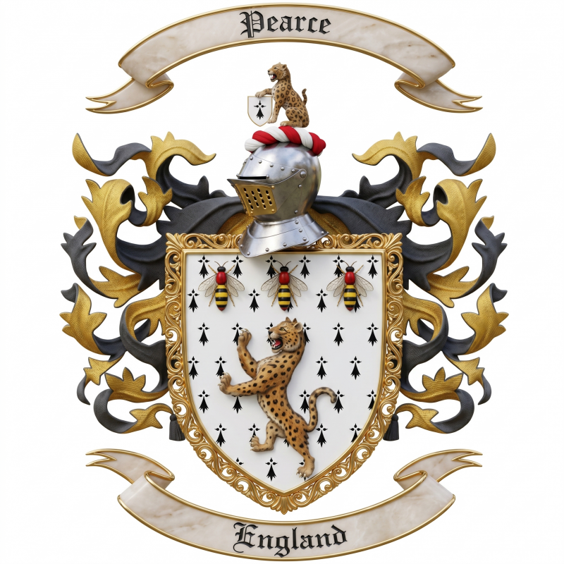 Pearce Family Crest
