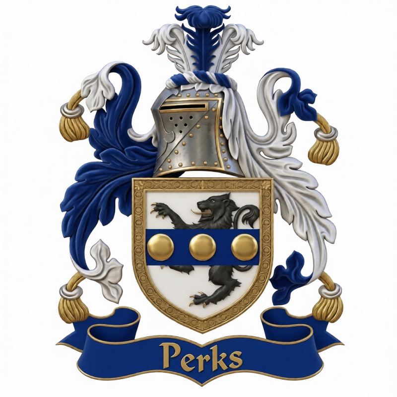 Perks Family Crest
