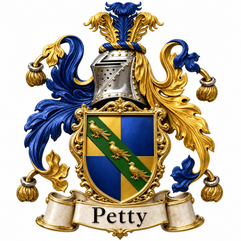 Petty Family Crest - 1
