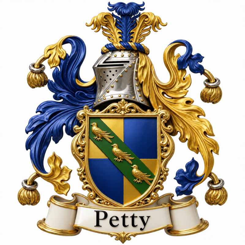Petty Family Crest - 5

