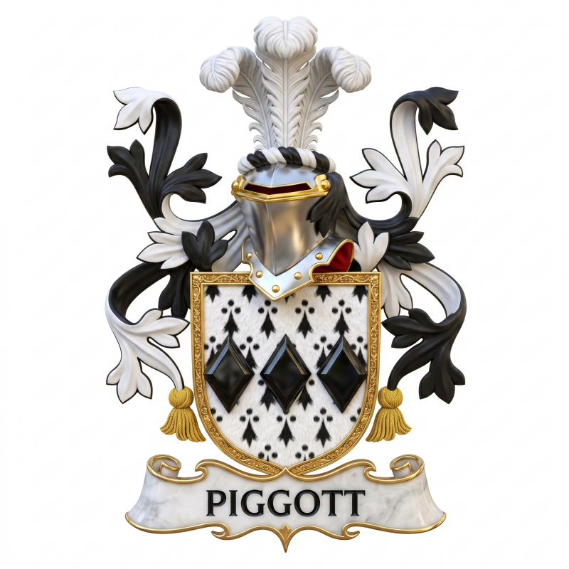 Piggott Family Crest - 0
