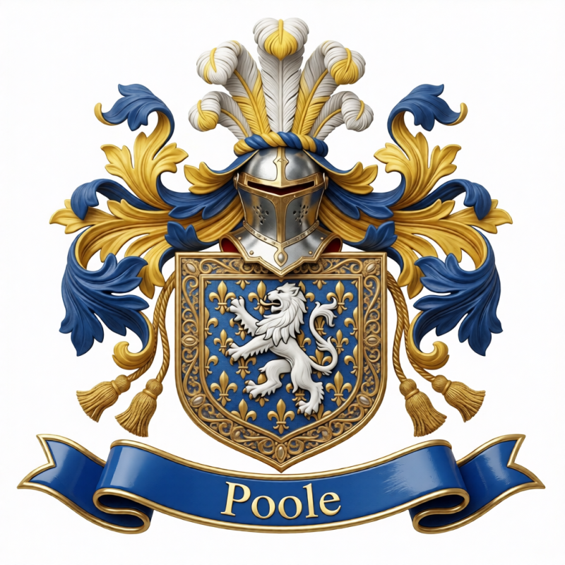 Poole Family Crest - 1
