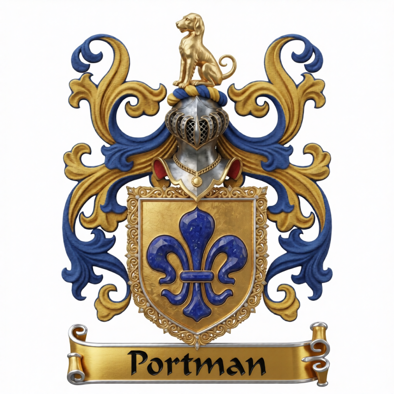 Portman Family Crest - 2
