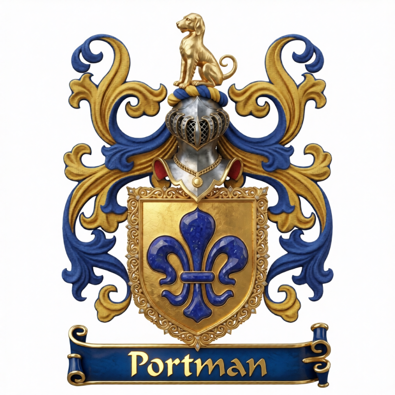 Portman Family Crest - 3
