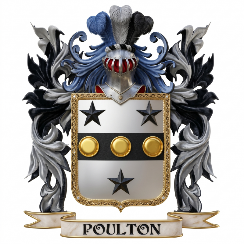 Poulton Family Crest
