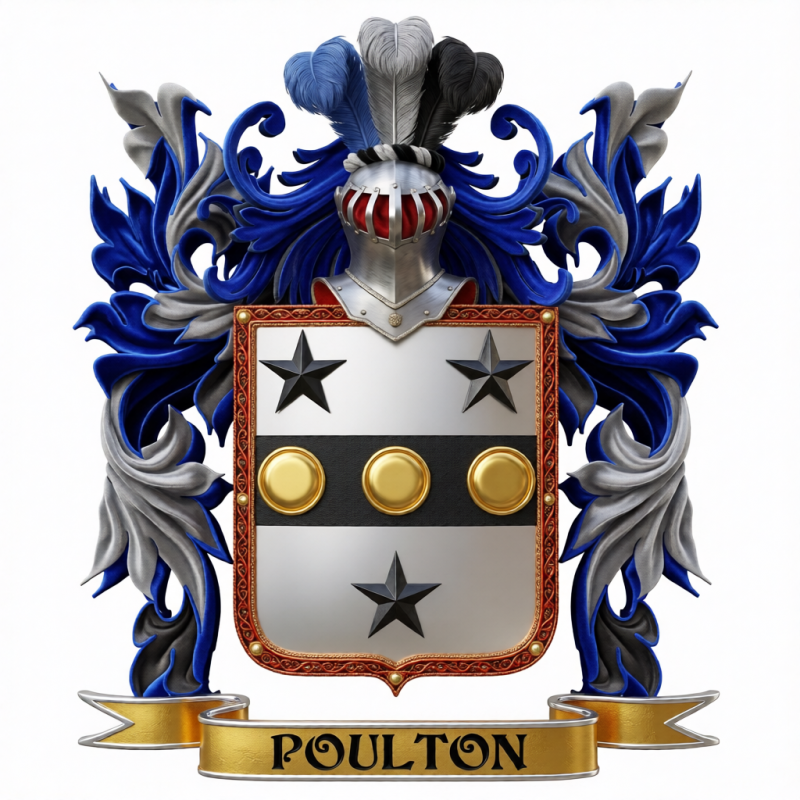 Poulton Family Crest -00
