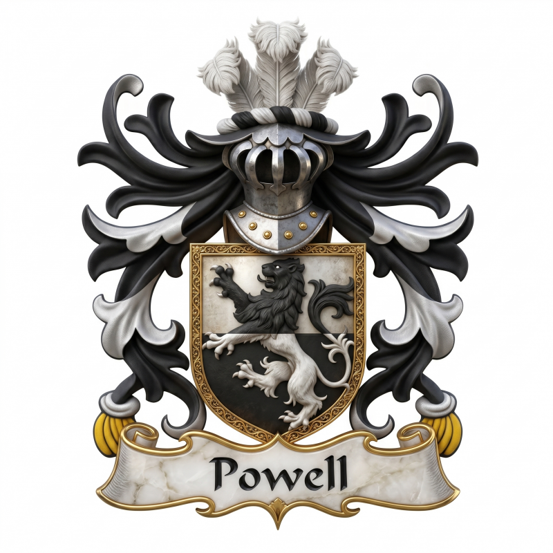 Powell Family Crest
