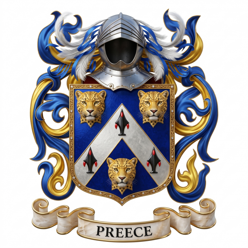 Preece Family Crest
