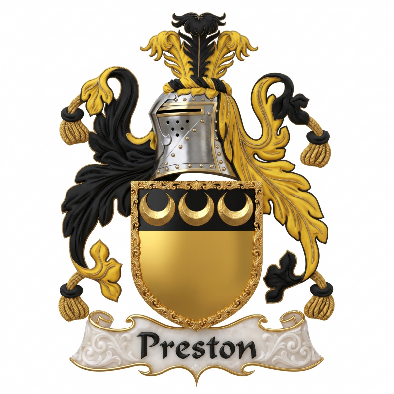Preston Family Crest

