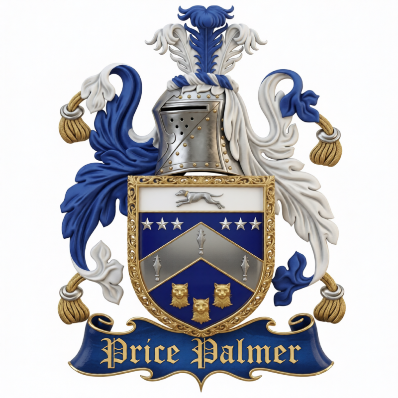 Price-Palmer Family Crest - 3
