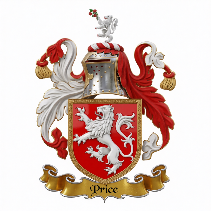 Price Family Crest - 3
