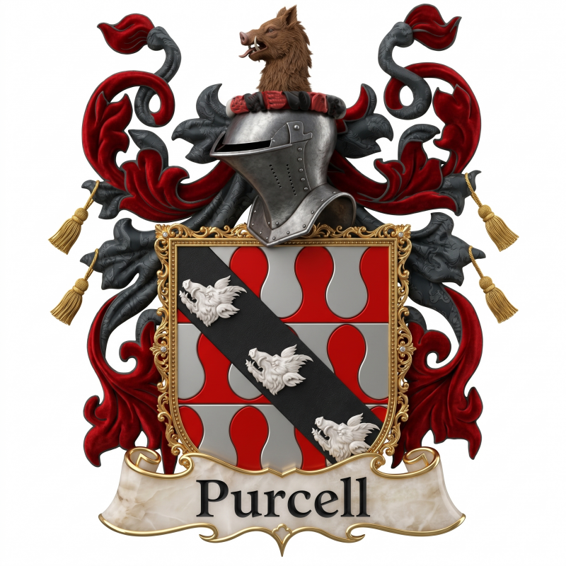 Purcell Family Crest
