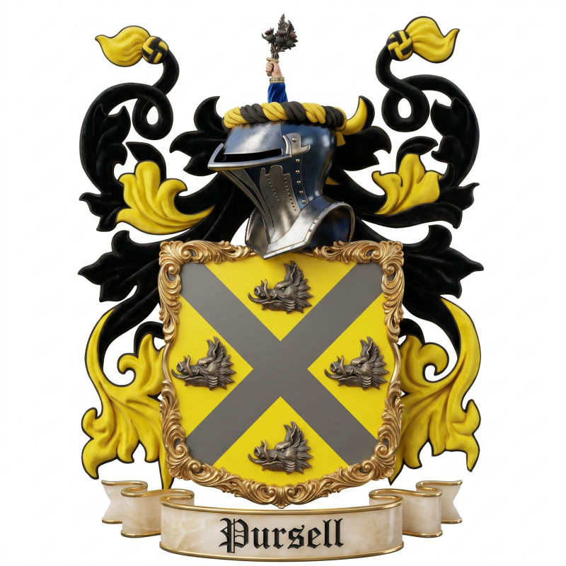 Pursell Family Crest
