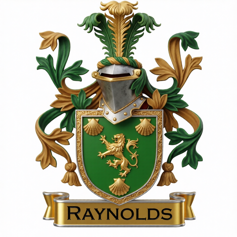 Raynolds Family Crest - 2
