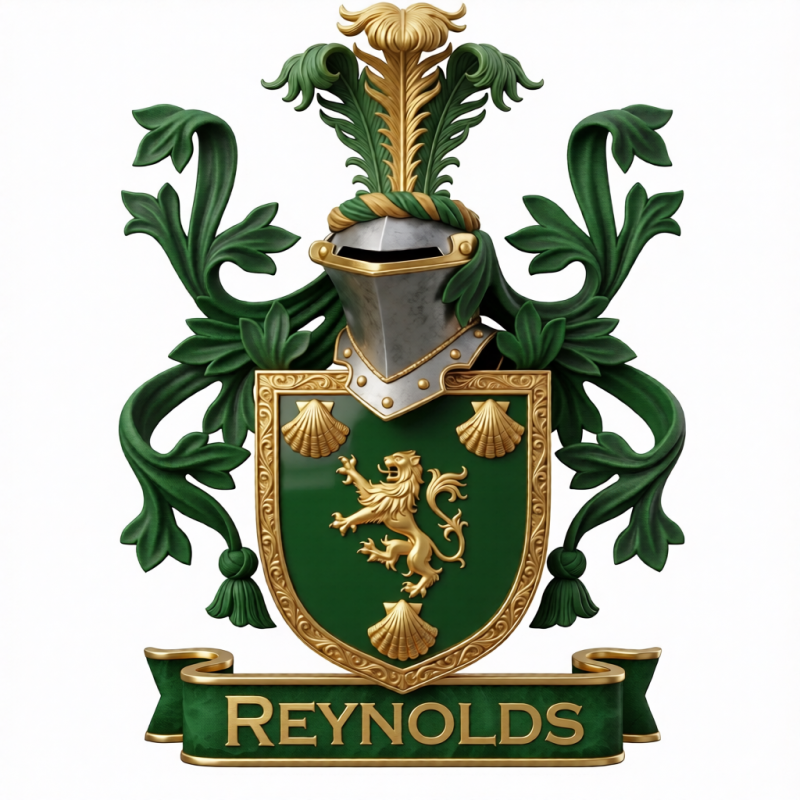 Reynolds Family Crest - 1
