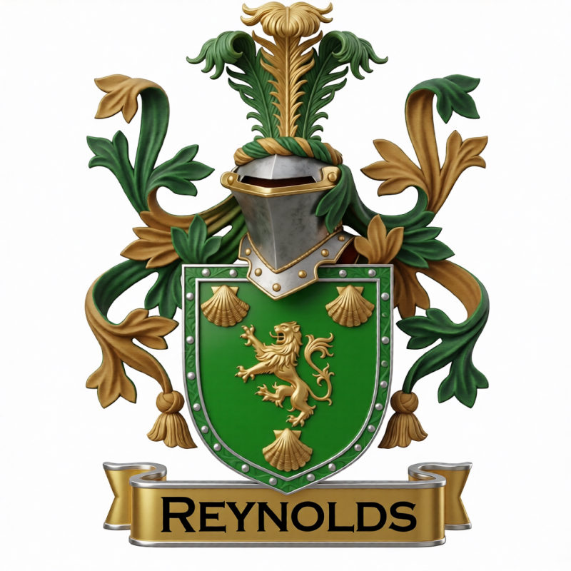 Reynolds Family Crest - 3
