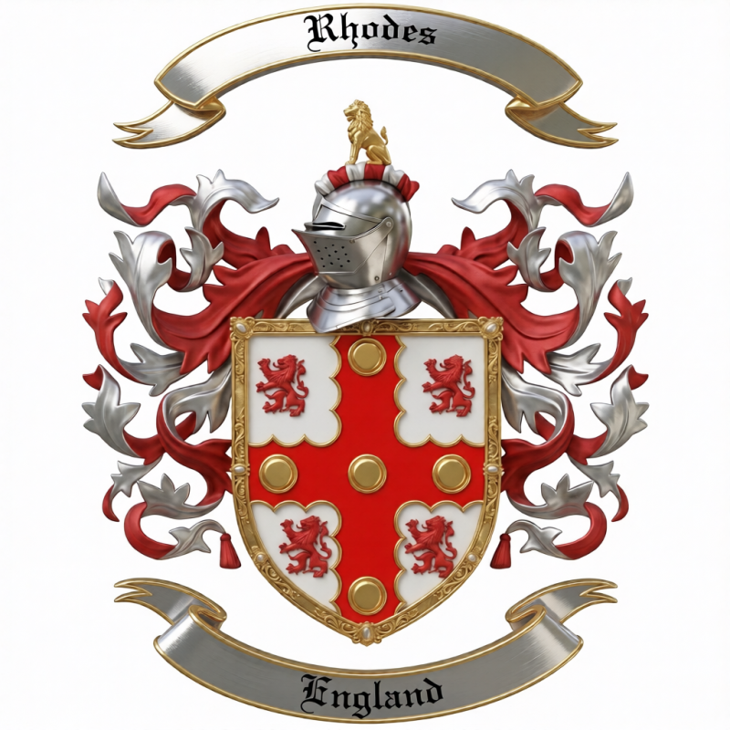 Rhodes Family Crest - 2
