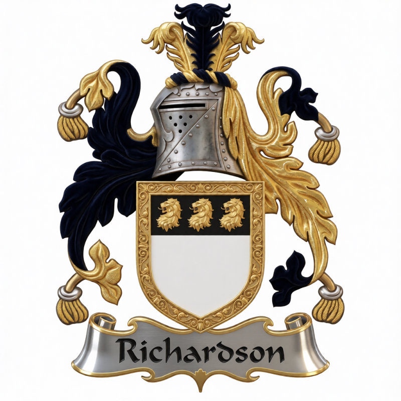 Richardson Family Crest  - 2
