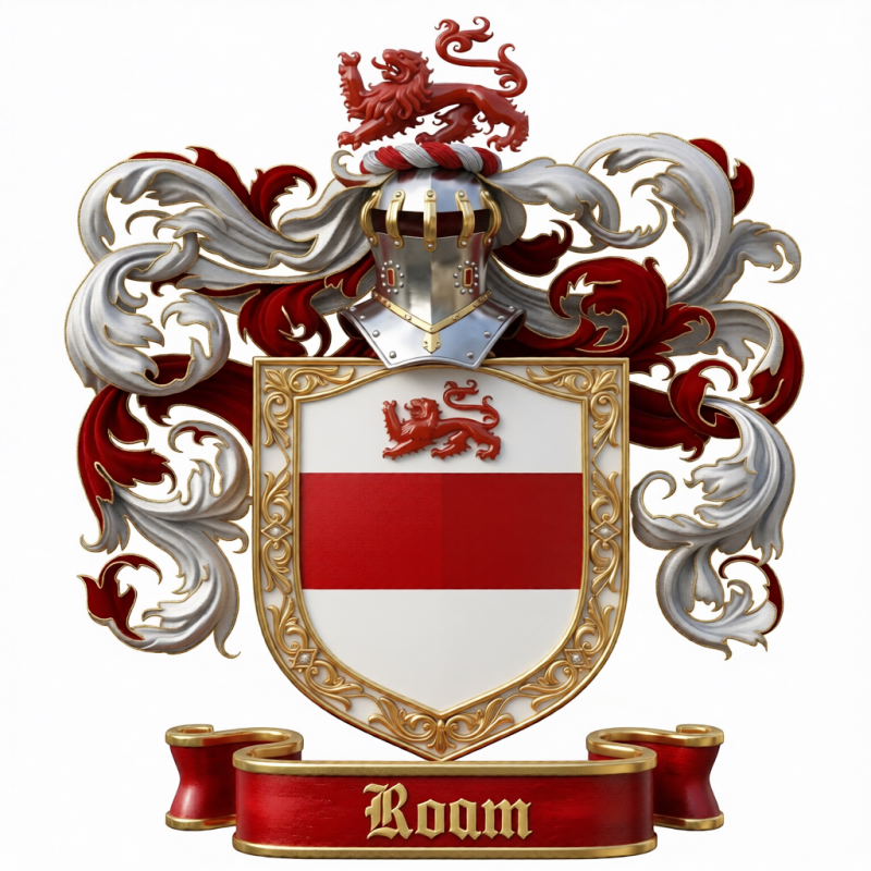 Roam Family Crest - 1
