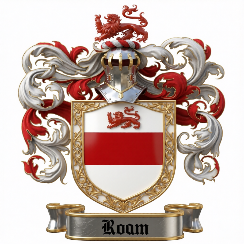 Roam Family Crest - 2
