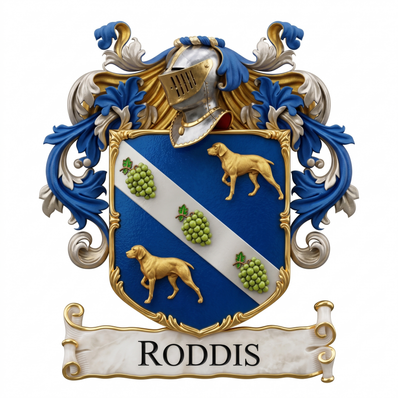 Roddis Family Crest
