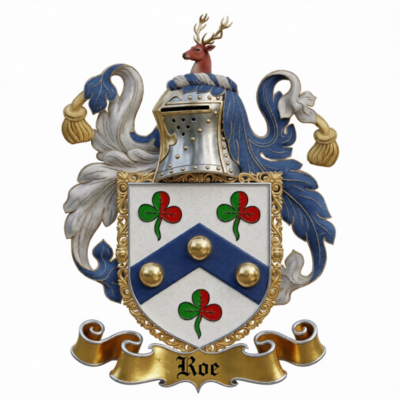 Roe Family Crest - 1
