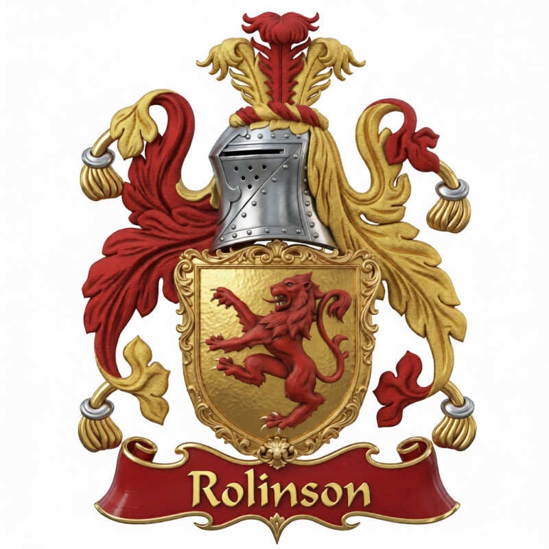 Rolinson Family Crest - 1
