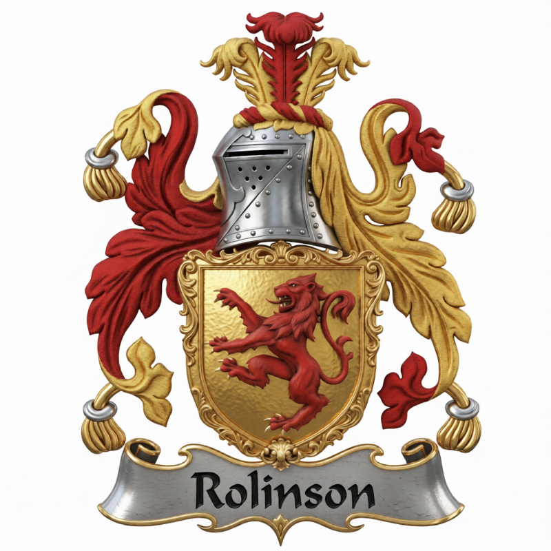 Rolinson Family Crest - 2
