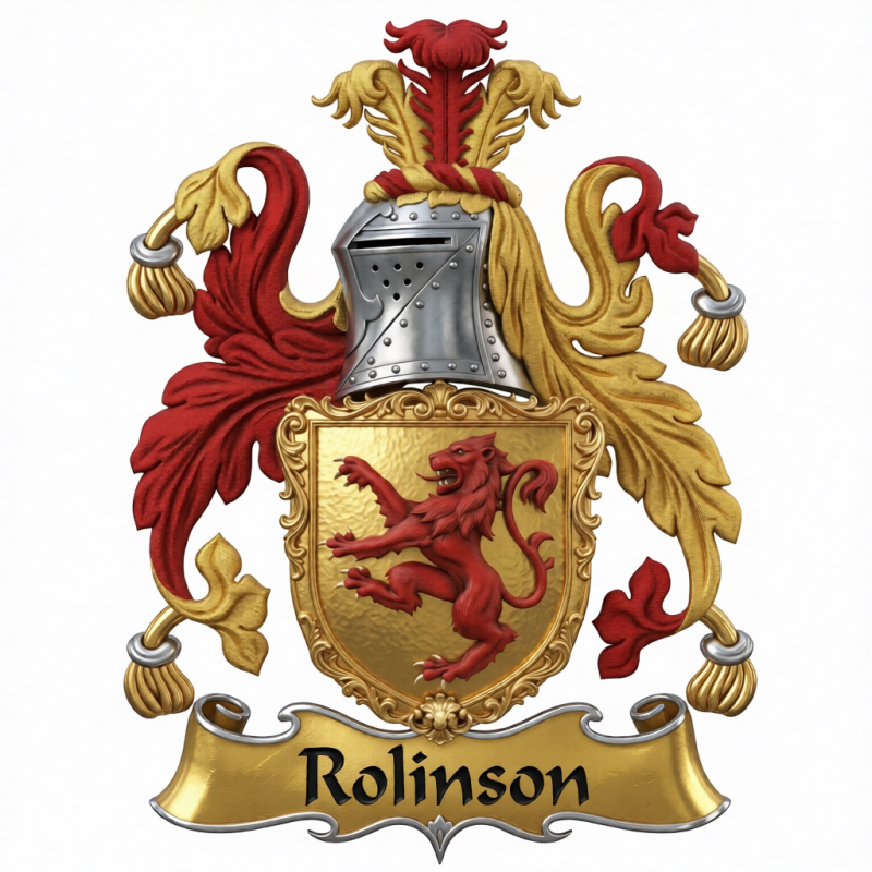 Rolinson Family Crest - 3
