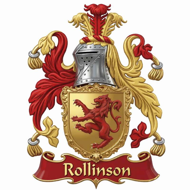 Rollinson Family Crest - 1
