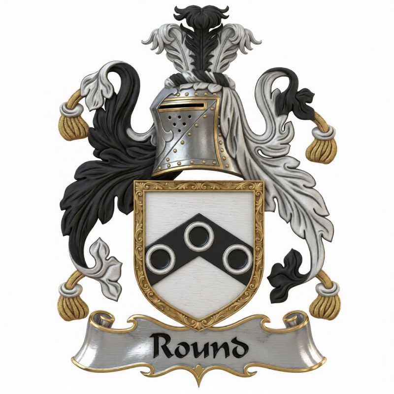 Round Family Crest - 2

