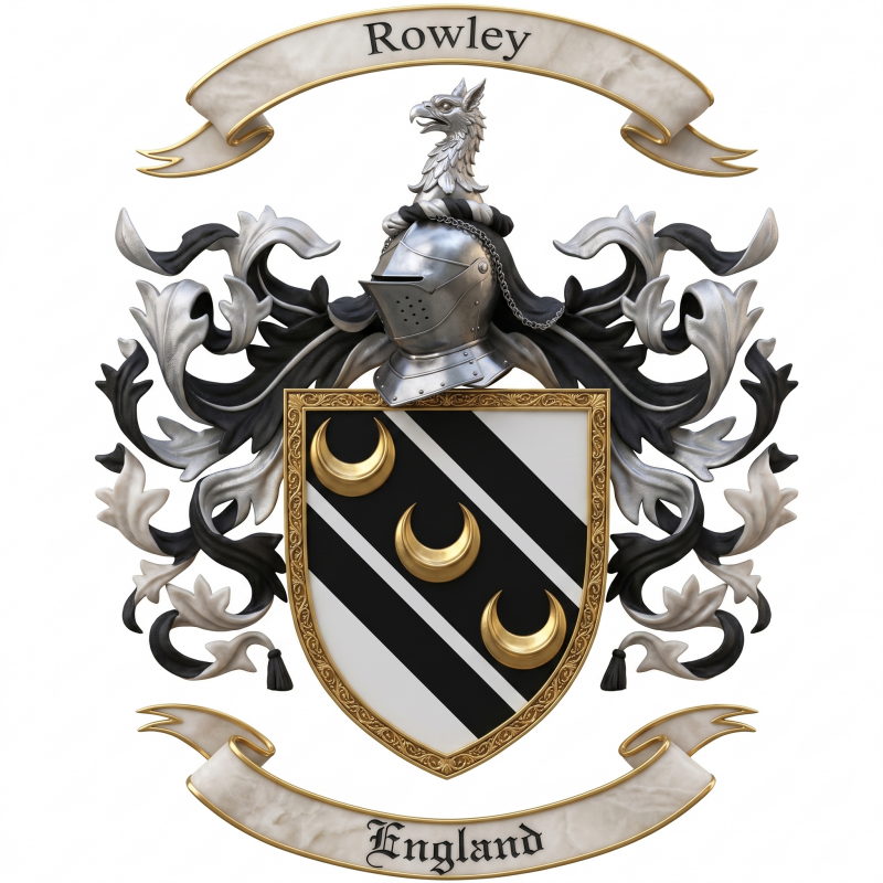 Rowley Family Crest

