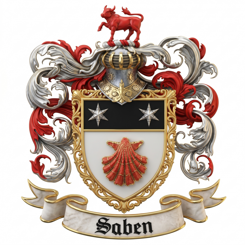 Saben Family Crest
