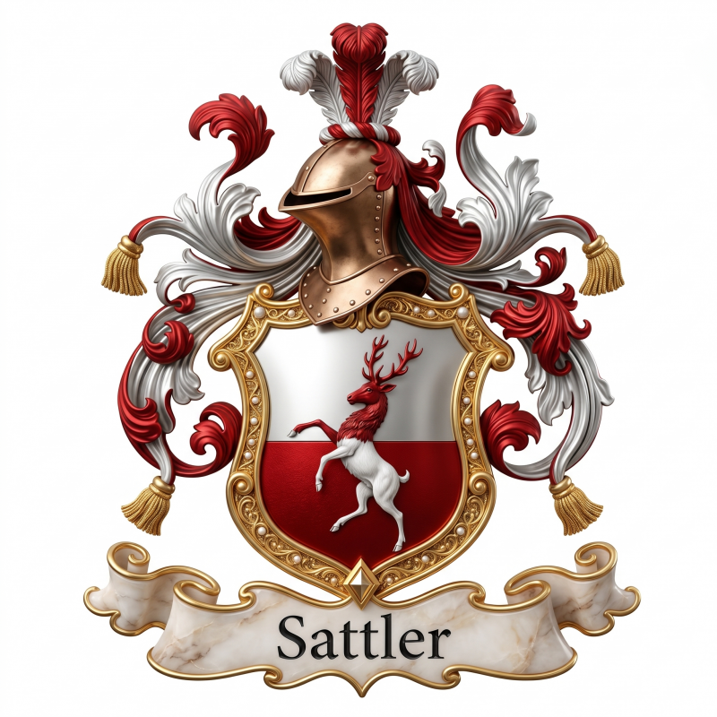 Sattler Family Crest
