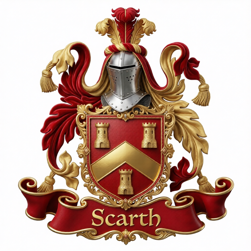 Scarth Family Crest - 1
